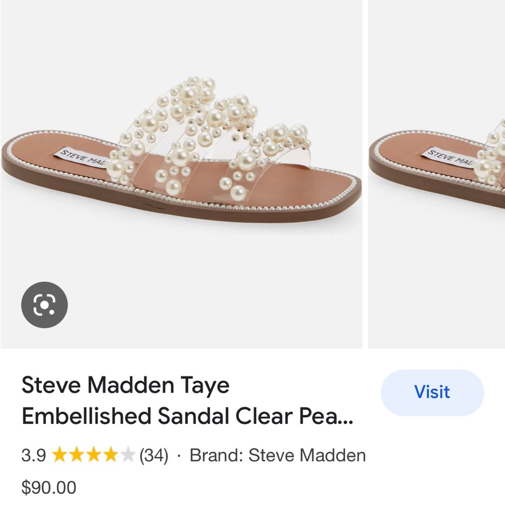 Steve Madden Taye Pearl Sandal